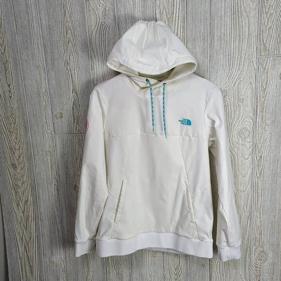 The North Face Tekno Fresh Antarctica Expedition 2017 Womens Medium White Hoodie - Picture 1 of 8